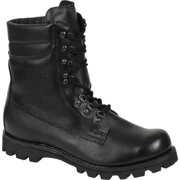 Leather-Lined England Combat Boots