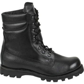 Leather-Lined England Combat Boots-1