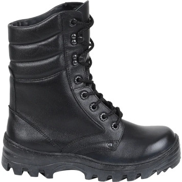 Leather-Lined Crossing Combat Boots-1