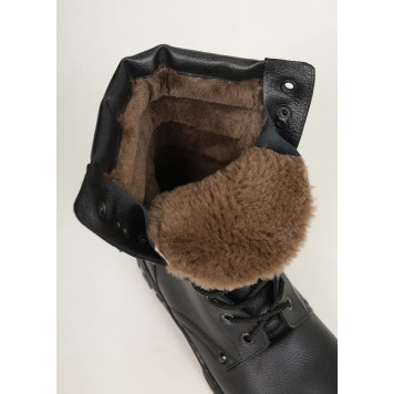 Crossing Boots with Genuine Fur-9