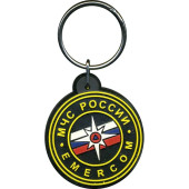 EMERCOM Russia PVC Rubber Keychain