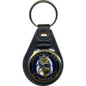 Special Forces Navy Keychain with Base