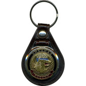 Special Forces Wolf Keychain with Base