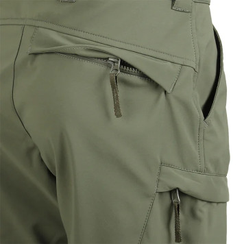 SoftShell Basalt Tactical Pants in Olive-4