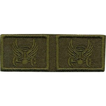 New-Style Automotive Troops Silk Embroidered Patch