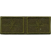 New-Style Signal Troops Silk Patch Embroidery