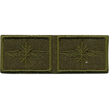 New-Style Signal Troops Silk Patch Embroidery