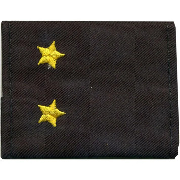 Silk Embroidered Lieutenant Rank Insignia for Police without Velcro