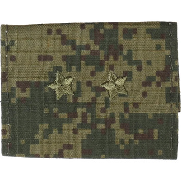 Digital Flora Sergeant Silk Embroidered Rank Insignia