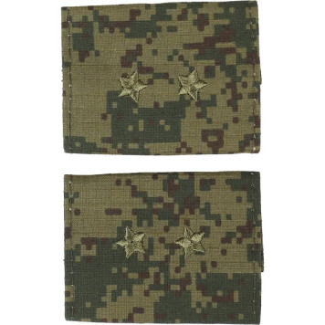 Digital Flora Sergeant Silk Embroidered Rank Insignia-1