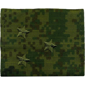 Digital Flora Senior Lieutenant Silk Embroidered Rank Insignia