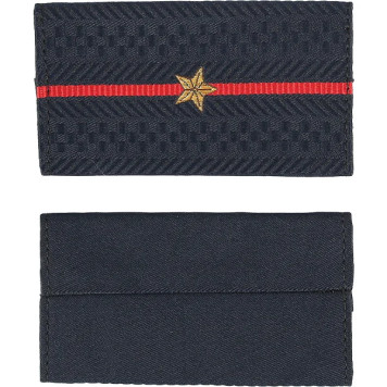 Police Rank Insignia MVD Junior Lieutenant Woven