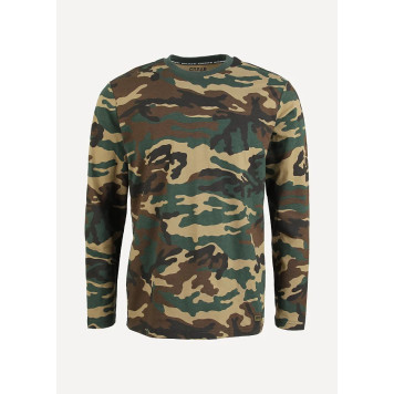 Camouflage Forest Long Sleeve T-Shirt L/S-2 by Splav