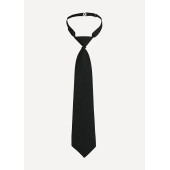Black Military-Style Tie