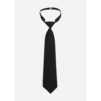 Black Military-Style Tie