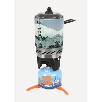 FastBoil Track Camping Stove with Pot-11