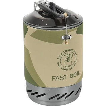 FastBoil Track Tactical Burner with Pot-4