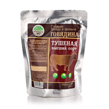 Premium Beef Stew 325g by KRONIDOV