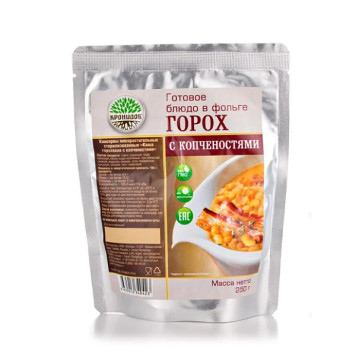 Kronidov Smoked Pea Porridge - Ready-to-Eat Military Ration