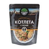 Ready-to-Eat Buckwheat Porridge with Cutlet (Kronidov) Ready-to-Eat Buckwheat Porridge with Cutlet (Kronidov)