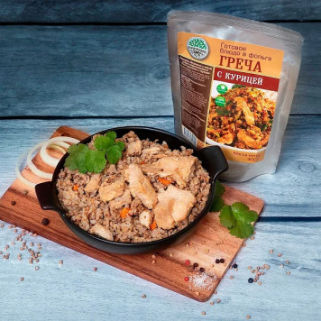 Chicken with Buckwheat Ready Meal (Kronidov)-1