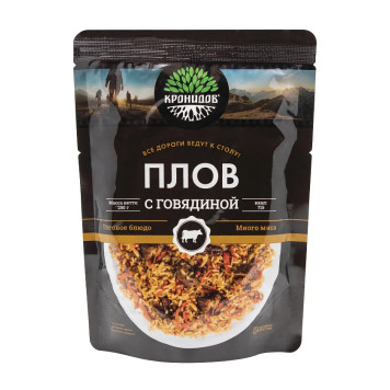 Ready-to-Eat Beef Pilaf (Kronidov)