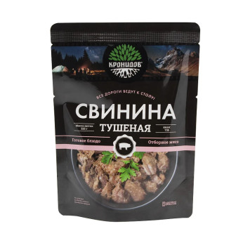Premium Quality Stewed Pork 325g by Kronidov