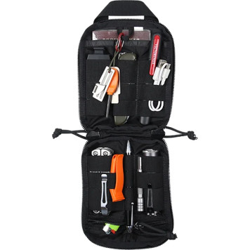 Compact EDC Organizer Black-4