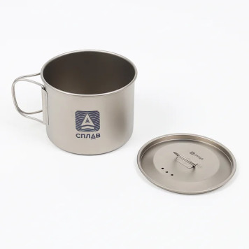 Titanium Stiff 900 Camping Pot-2