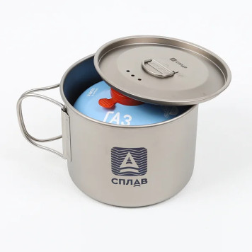 Titanium Stiff 900 Camping Pot-4