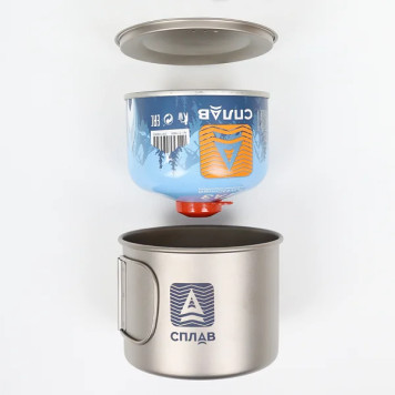 Titanium Stiff 900 Camping Pot-6