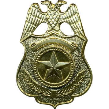 Metal Security Badge