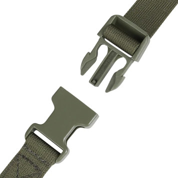 25mm Olive Duraflex Buckle Fastex Strap 120cm (2-Pack)-2