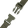 25mm Olive Duraflex Buckle Fastex Strap 120cm (2-Pack)