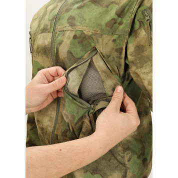 Lightweight Splat Jacket in Moss-4