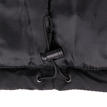 Alaska Black Camo Parka with Natural Fur Trim-8