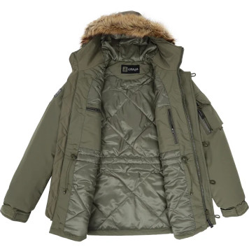 Alaska Camo Olive Military Jacket by Spetsplav-17