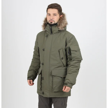 Alaska Camo Olive Military Jacket by Spetsplav-2