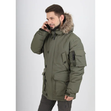 Alaska Camo Olive Military Jacket by Spetsplav-3