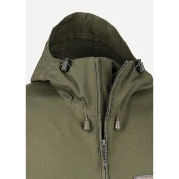 Spetsplav Anorak-2 Canvas Jacket in Tobacco-11