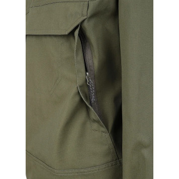 Spetsplav Anorak-2 Canvas Jacket in Tobacco-12