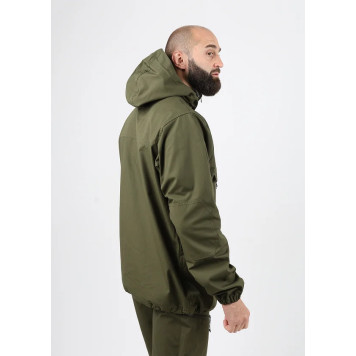 Spetsplav Anorak-2 Canvas Jacket in Tobacco-5