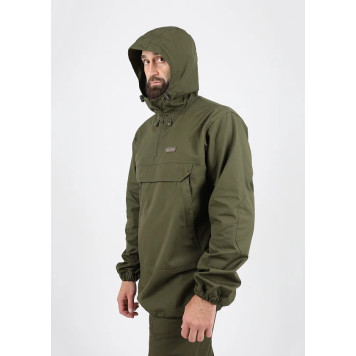 Spetsplav Anorak-2 Canvas Jacket in Tobacco-6