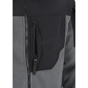 Windblock Bofort Jacket - Gray/Black-5
