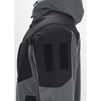 Windblock Bofort Jacket - Gray/Black-7