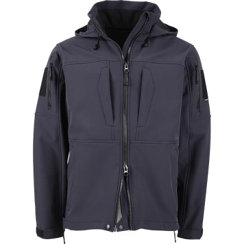 Black SoftShell Diabas Jacket-10