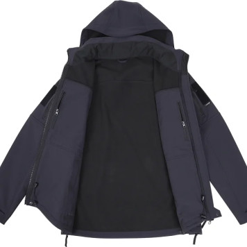 Black SoftShell Diabas Jacket-11