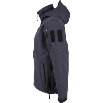 Black SoftShell Diabas Jacket-2