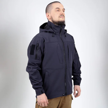 Black SoftShell Diabas Jacket-6