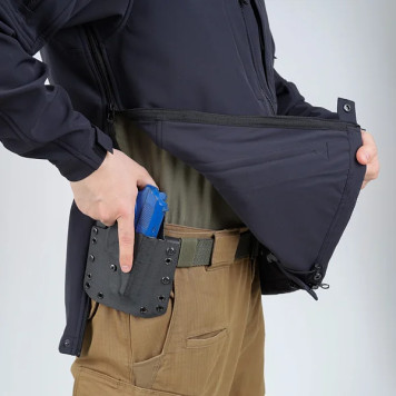 Black SoftShell Diabas Jacket-8